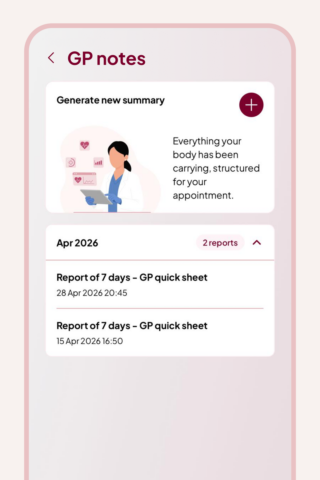 Your GP finally gets the full picture